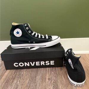 Converse Black and White High-Tops